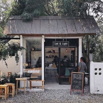 ซุ้มกาแฟ ร้านเล็กๆ ขายกาแฟ