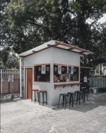 ซุ้มกาแฟวินเทจ มินิมอล ราคาถูก ประหยัด เล็กๆ สำหรับคนงบน้อย