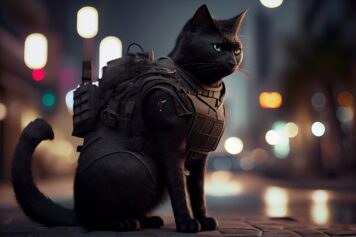 รูปภาพหน้าปก ภาพพื้นหลัง แมว เท่ๆ