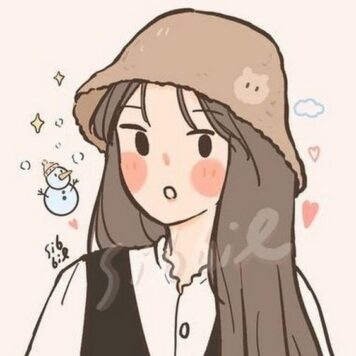 รูปภาพการ์ตูนผู้หญิง มินิมอล รูปวาด ลายเส้นง่ายๆ