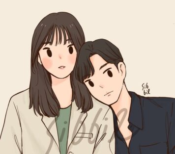 รูปภาพการ์ตูนผู้หญิง มินิมอล รูปวาด ลายเส้นง่ายๆ