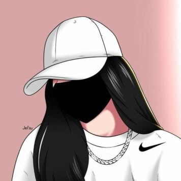 รูปภาพการ์ตูนผู้หญิง มินิมอล รูปวาด ลายเส้นง่ายๆ