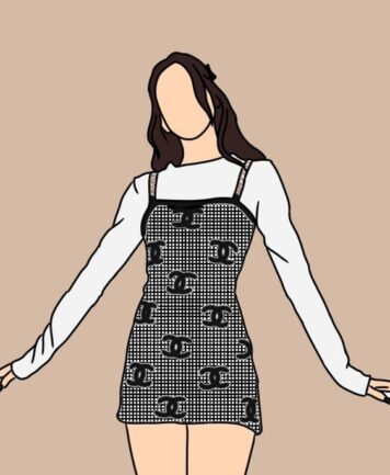 รูปภาพการ์ตูนผู้หญิง มินิมอล รูปวาด ลายเส้นง่ายๆ