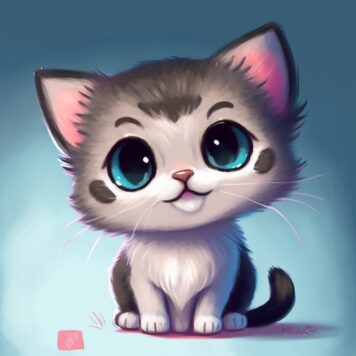 รูปภาพแมวน่ารัก การ์ตูน