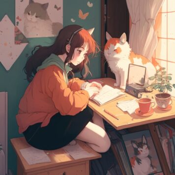 รูปแมวการ์ตูนน่ารักๆ