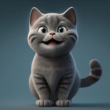 รูปแมวการ์ตูนน่ารักๆ