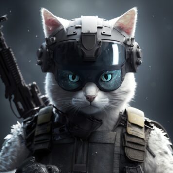 รูปแมวเท่ๆ โหดๆ ทหาร หน่วยรบ