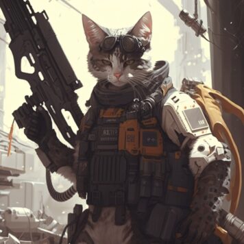 รูปแมวเท่ๆ โหดๆ ทหาร หน่วยรบ