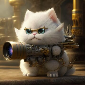 รูปแมวเท่ๆ นักรบ