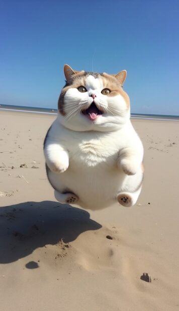 วอลเปเปอร์แมว อ้วนๆ น่ารักๆ