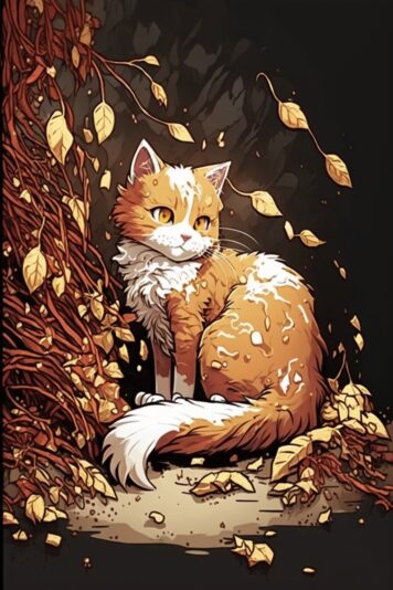 รูปภาพ วอลเปเปอร์แมว อนิเมะ