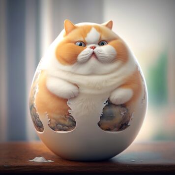 รูปภาพแมวอ้วนๆ น่ารักๆ