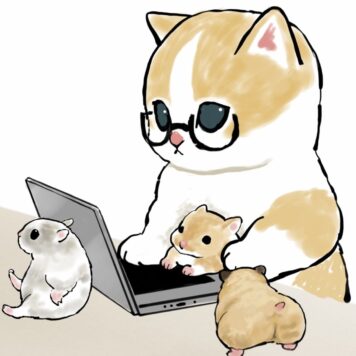 รูปการ์ตูนแมว น่ารัก เล่นคอม