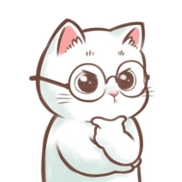 รูปการ์ตูนแมว เท่ๆ ใส่แว่น