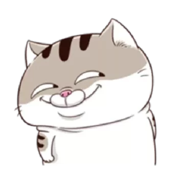 รูปการ์ตูนแมว กวนๆ หัวเราะ