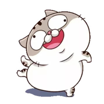 รูปการ์ตูนแมว กวนๆ บ้า