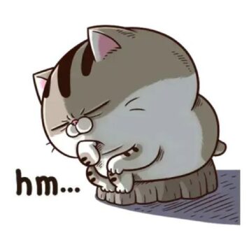 รูปการ์ตูนแมว กวนๆ หืม