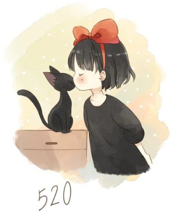 รูปการ์ตูนแมวกับคน