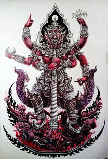 ves-wall (19) วอลเปเปอร์ ท้าวเวสสุวรรณ เสริมดวง สำหรับสายมู