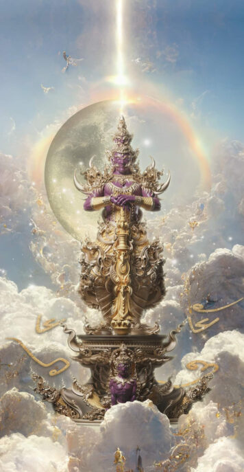 ves-wall (40) วอลเปเปอร์ ท้าวเวสสุวรรณ เสริมดวง สำหรับสายมู