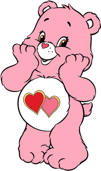 รูปหมีแคร์แบร์ ชมพู