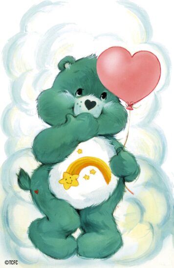 หมีแคร์แบร์ สีเขียว