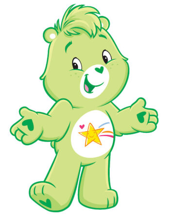 รูปภาพหมีแคร์แบร์ สีเขียว