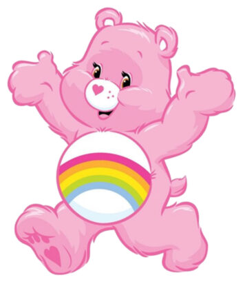 รูปหมีแคร์แบร์ สีชมพู