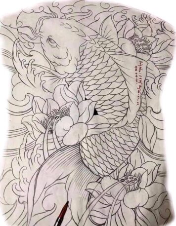 ลายสักปลาคราฟ