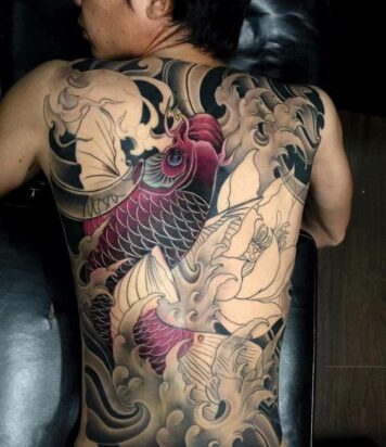 ลายสักปลาคราฟ