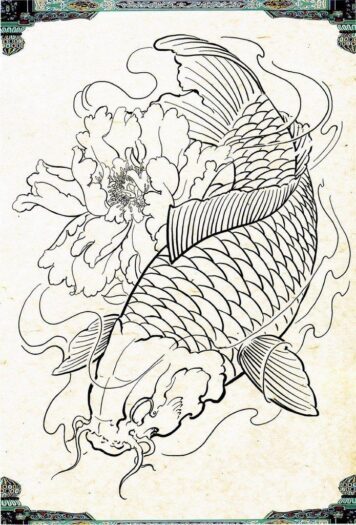 ลายสักปลาคราฟ