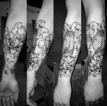 ลายสักปลาคราฟ