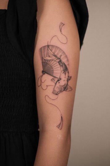 ลายสักปลาคราฟ