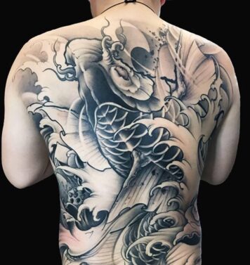 รอยสักปลาคราฟ