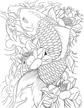 รอยสักปลาคราฟ