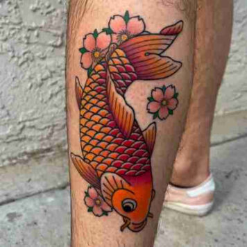 ลายสักปลาคราฟ