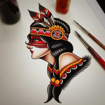 รูปภาพลายสักโอสคูล