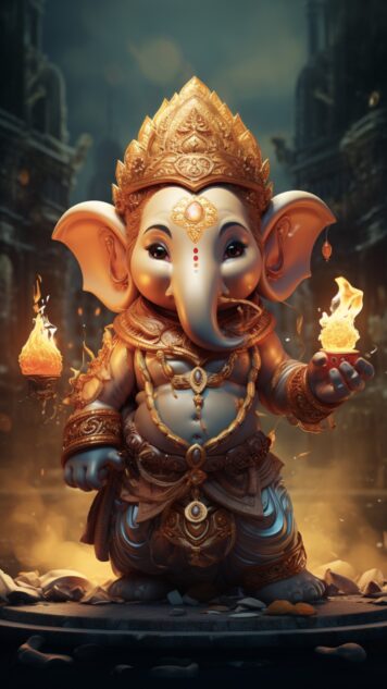 วอลเปเปอร์ รูปพระพิฆเนศ